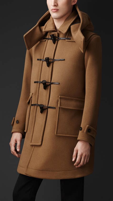 burberry dufflecoat herren sale|burberry wool cashmere tailored coat.